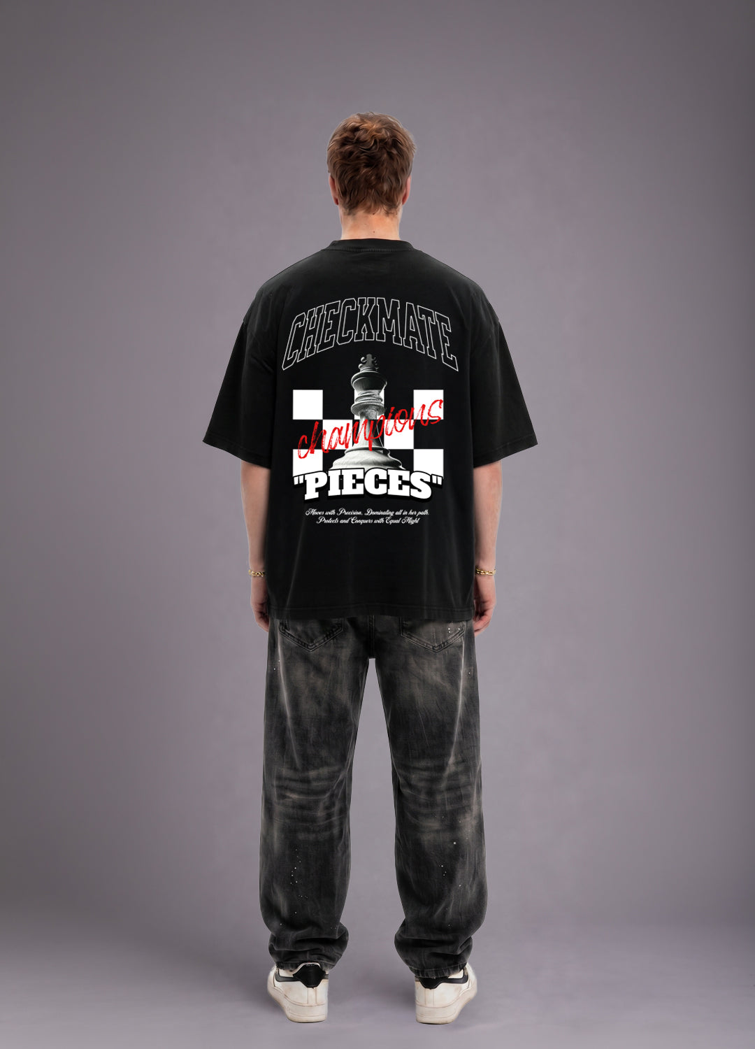 Checkmate Oversized Tee