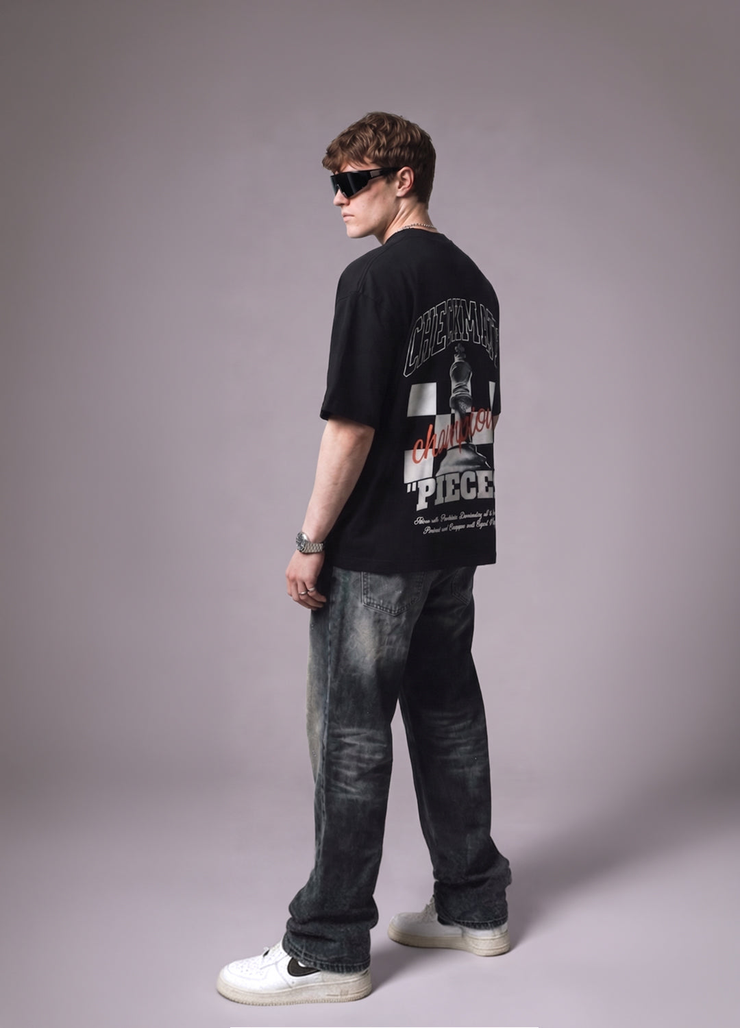 Checkmate Oversized Tee