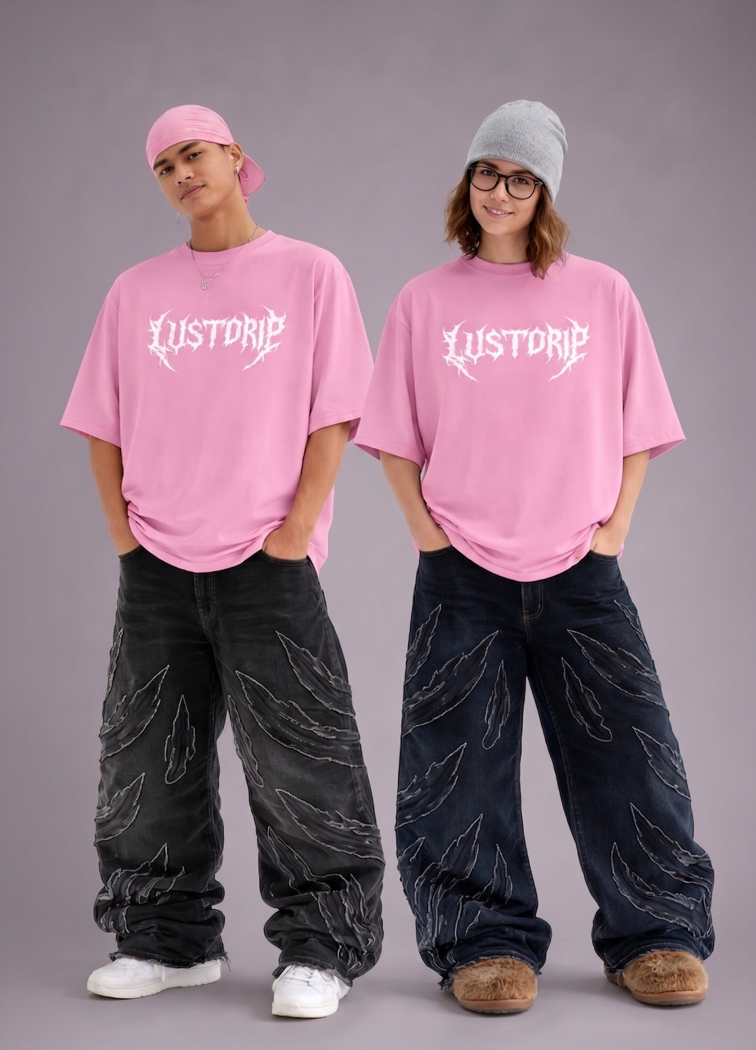 Gothic Drip Oversize Tee