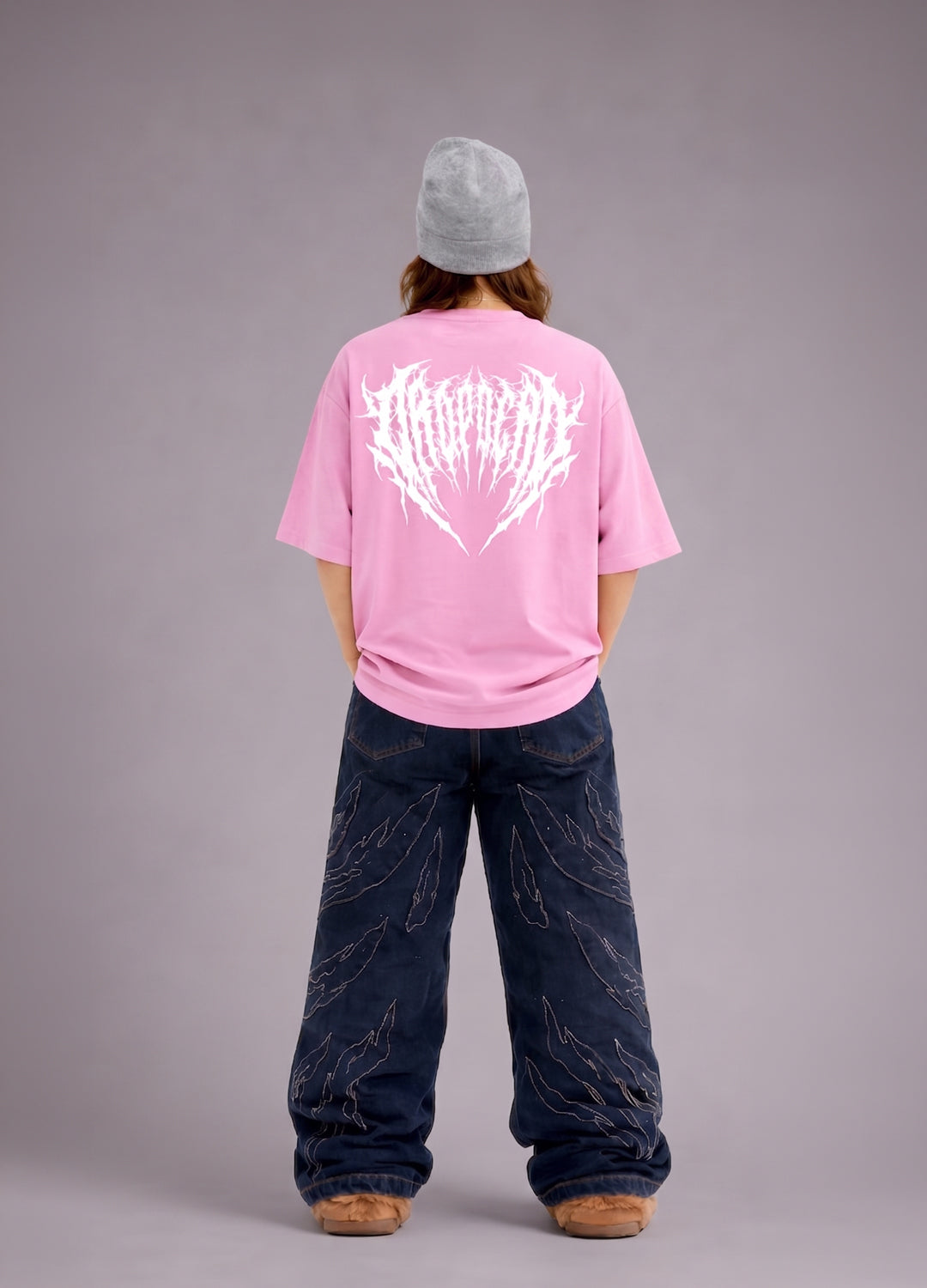 Gothic Drip Oversize Tee