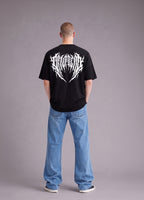 Black Gothic Oversize Tee