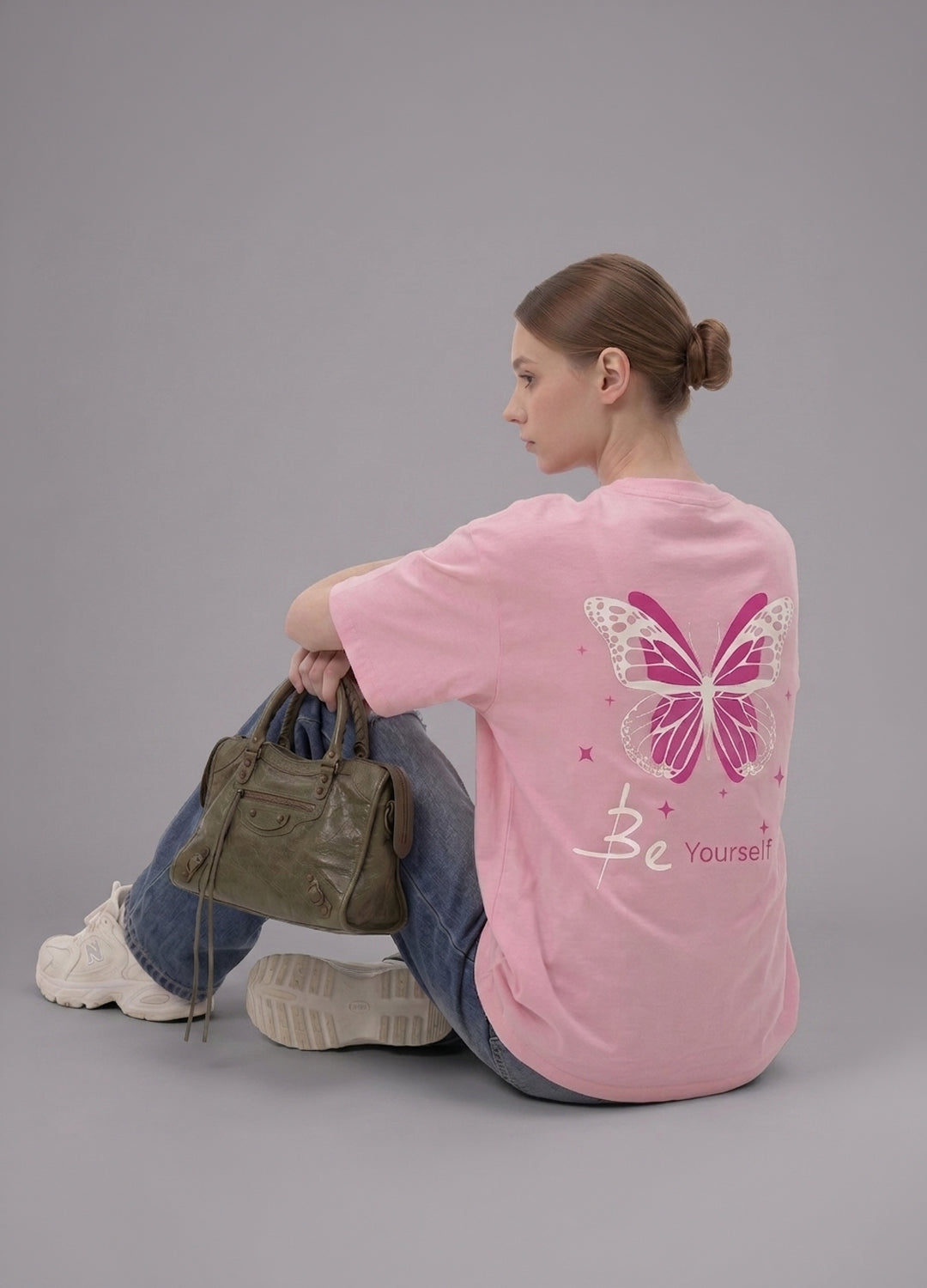 The "Be Yourself" Oversize Streetwear Tee