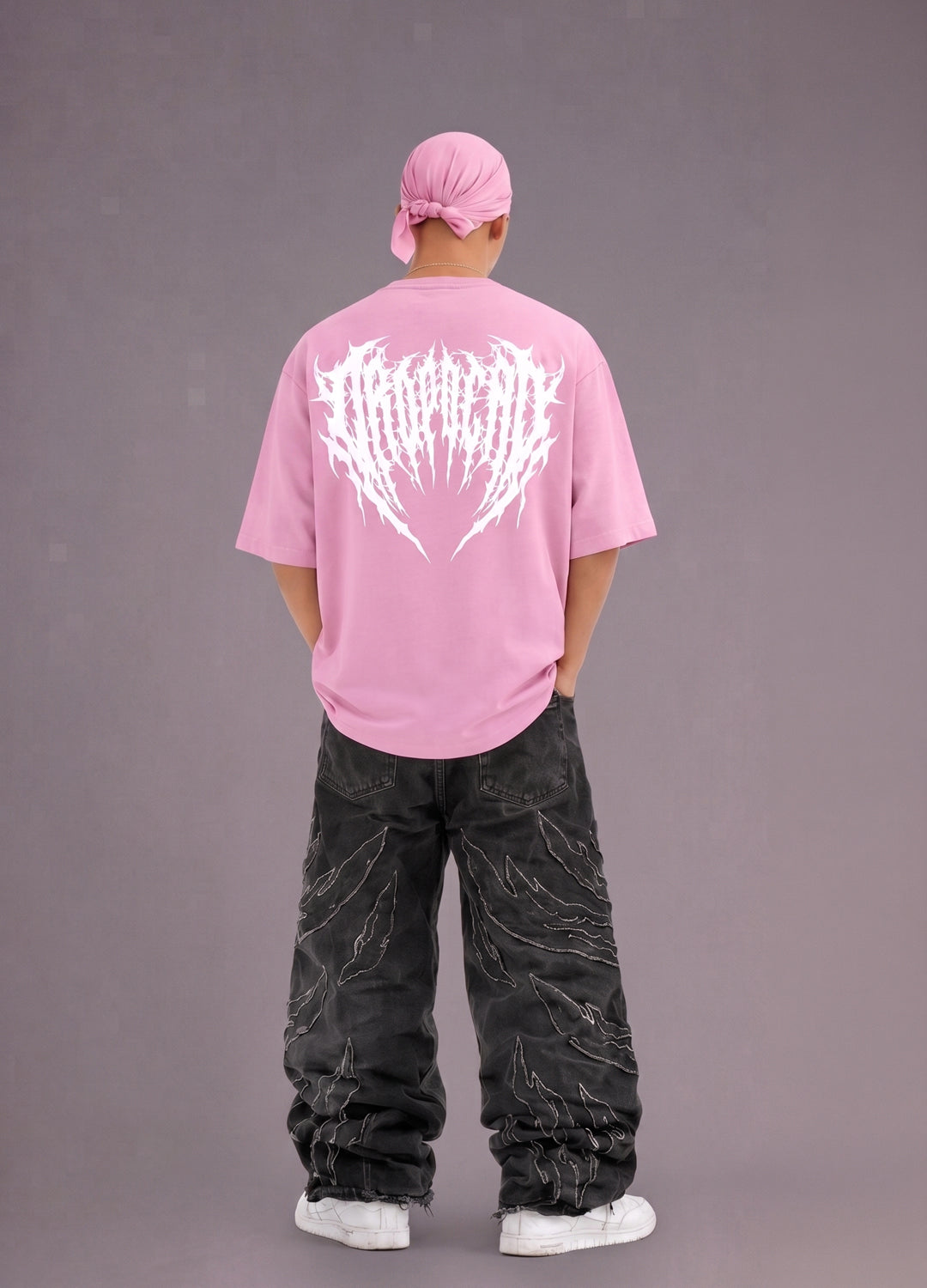 Gothic Drip Oversize Tee